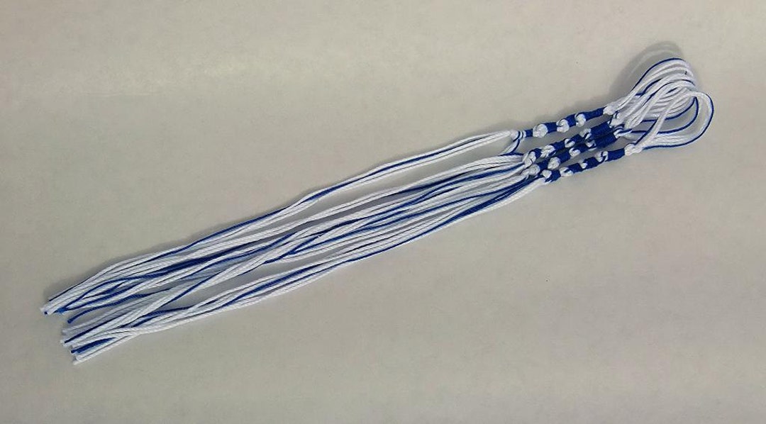 thumbnail image 2 of Quality Made USA Acrylic Tzitzit Set - White, A+ Quality, 4 Per Set 2 of 3