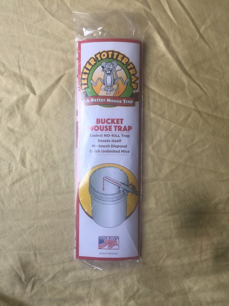 Teeter Totter Mouse Trap Best Mouse Trap to Catch Mice Auto Etsy