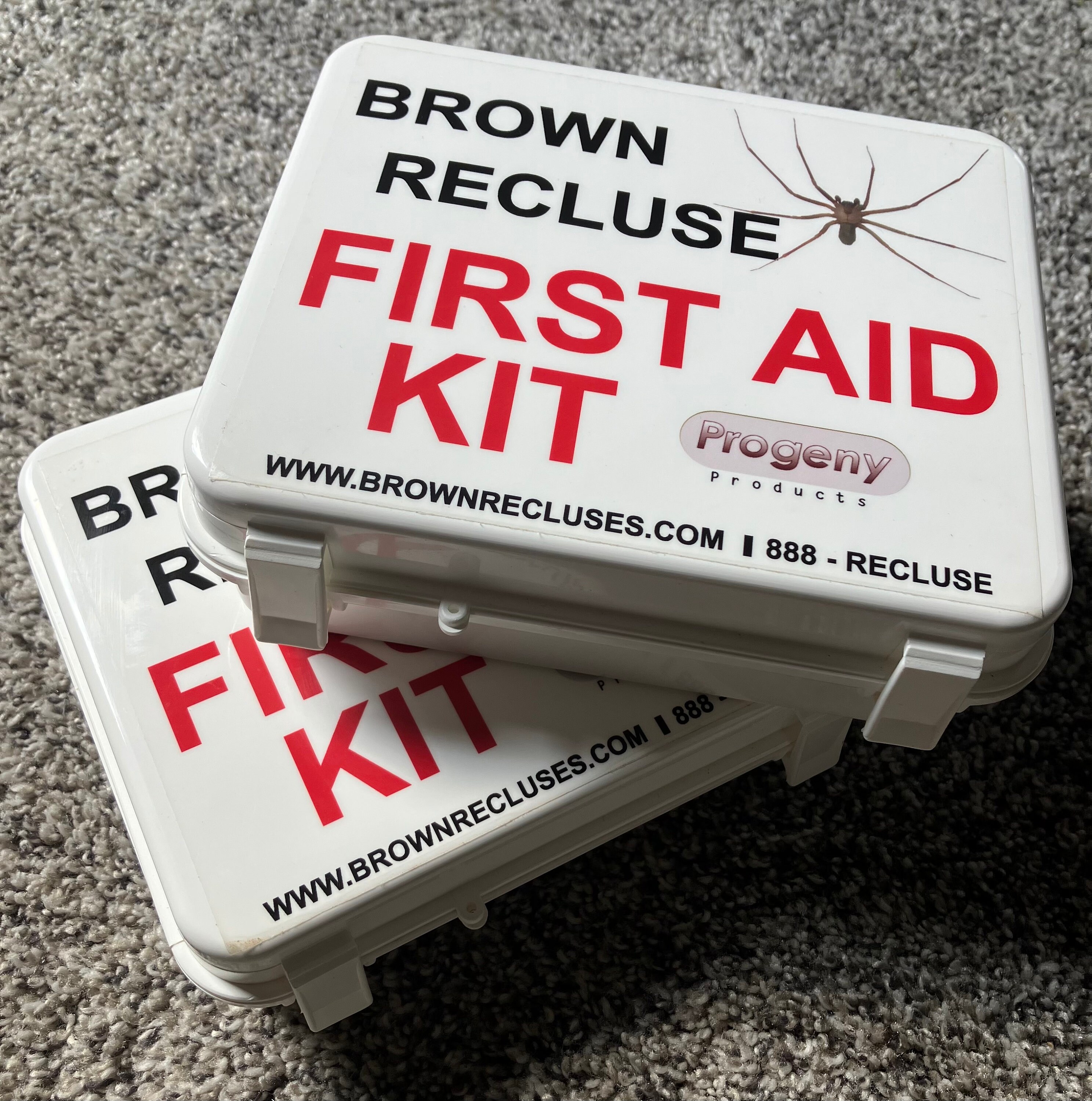 Brown Recluse First Aid Kit Be Prepared. Great for Bee Stings, Fire