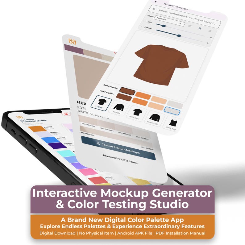 Retro Color Palette Code The Ultimate Brown Color Palette App | Pro HEX RGB and CMYK Codes ...