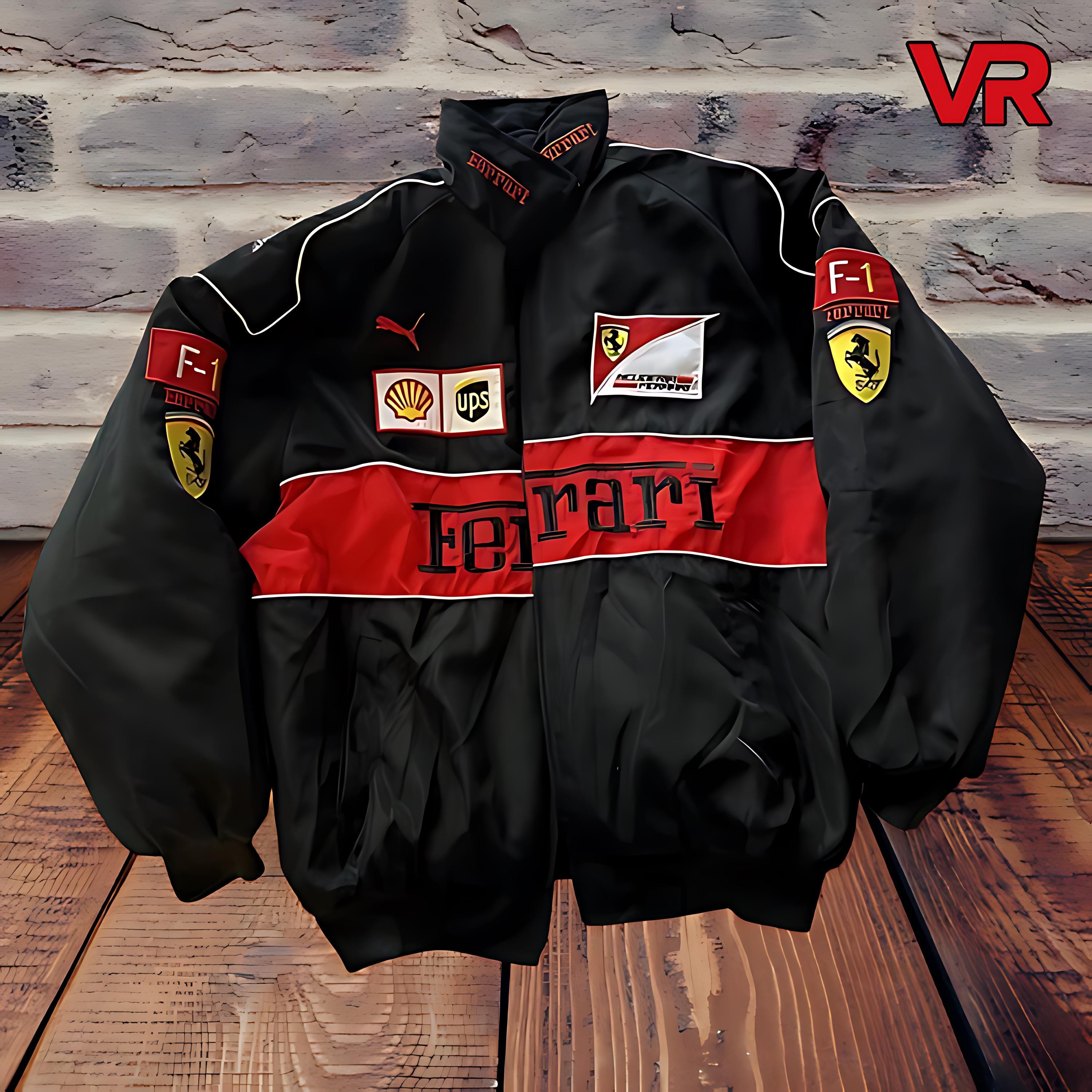 Leather ferrari jacket - Etsy 日本