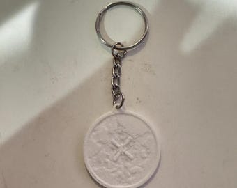 Lithophane Photo Keychain: Secret Image Reveal