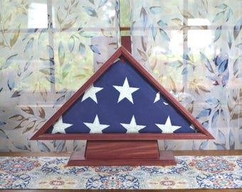 Purple Heart Memorial Flag Case
