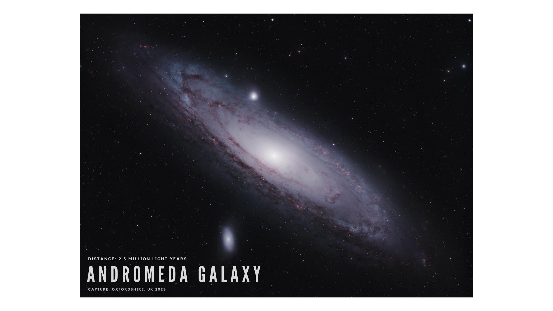 Las probabilidades de colisión entre Andrómeda y la Vía Láctea dentro de  5000 millones de años han bajado al 2%, pero ya no estaremos aquí para verlo, image size:1920x1080