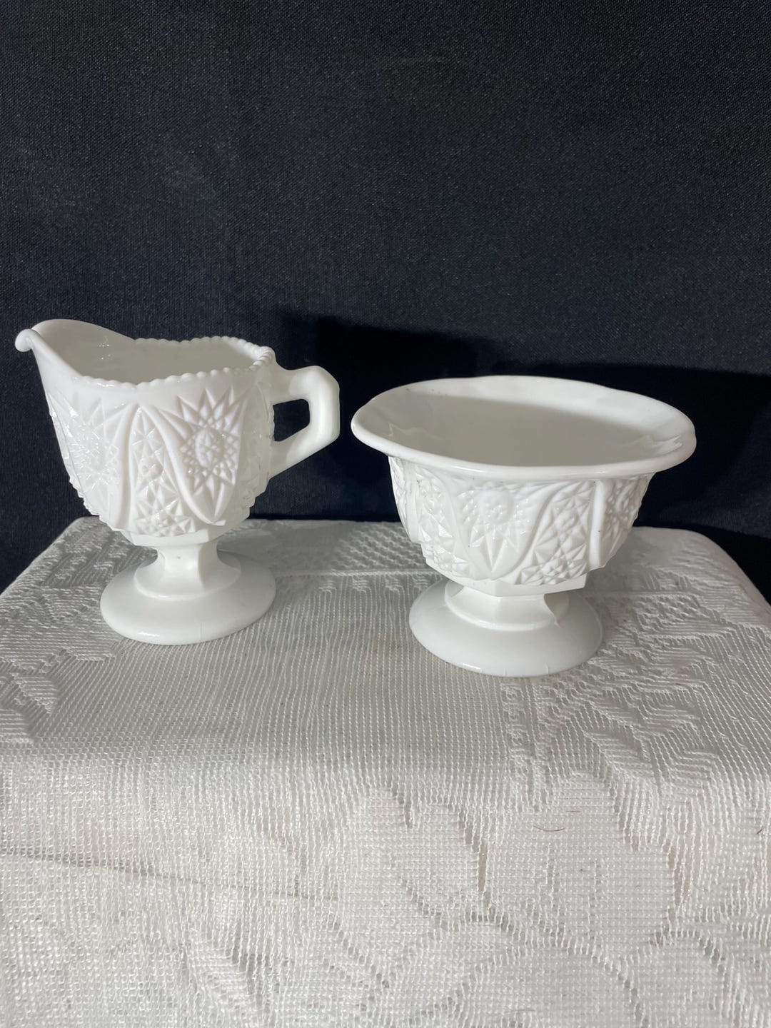 Interesting Info About Vintage Milk Glass Creamer