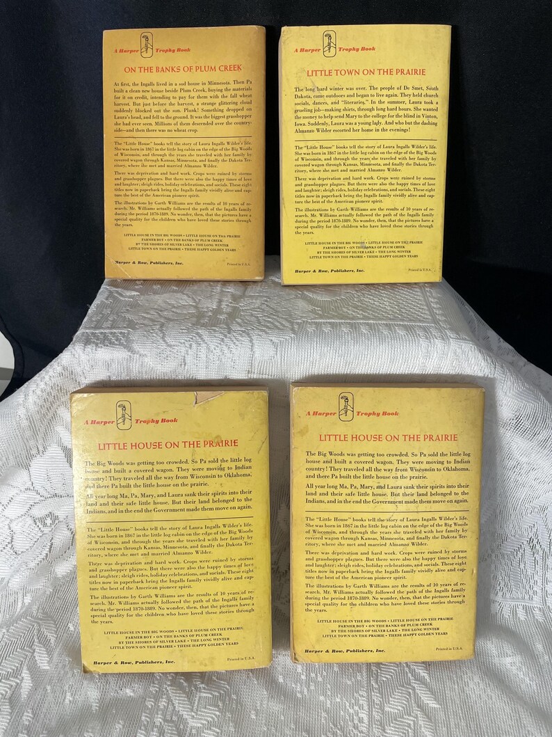 Vintage a Harper Trophy Book Set of Four - Etsy