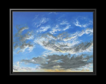 Impresión artística de amanecer
