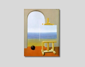 The Human Condition-rene Magritte,home Office Decor,surrealist Art