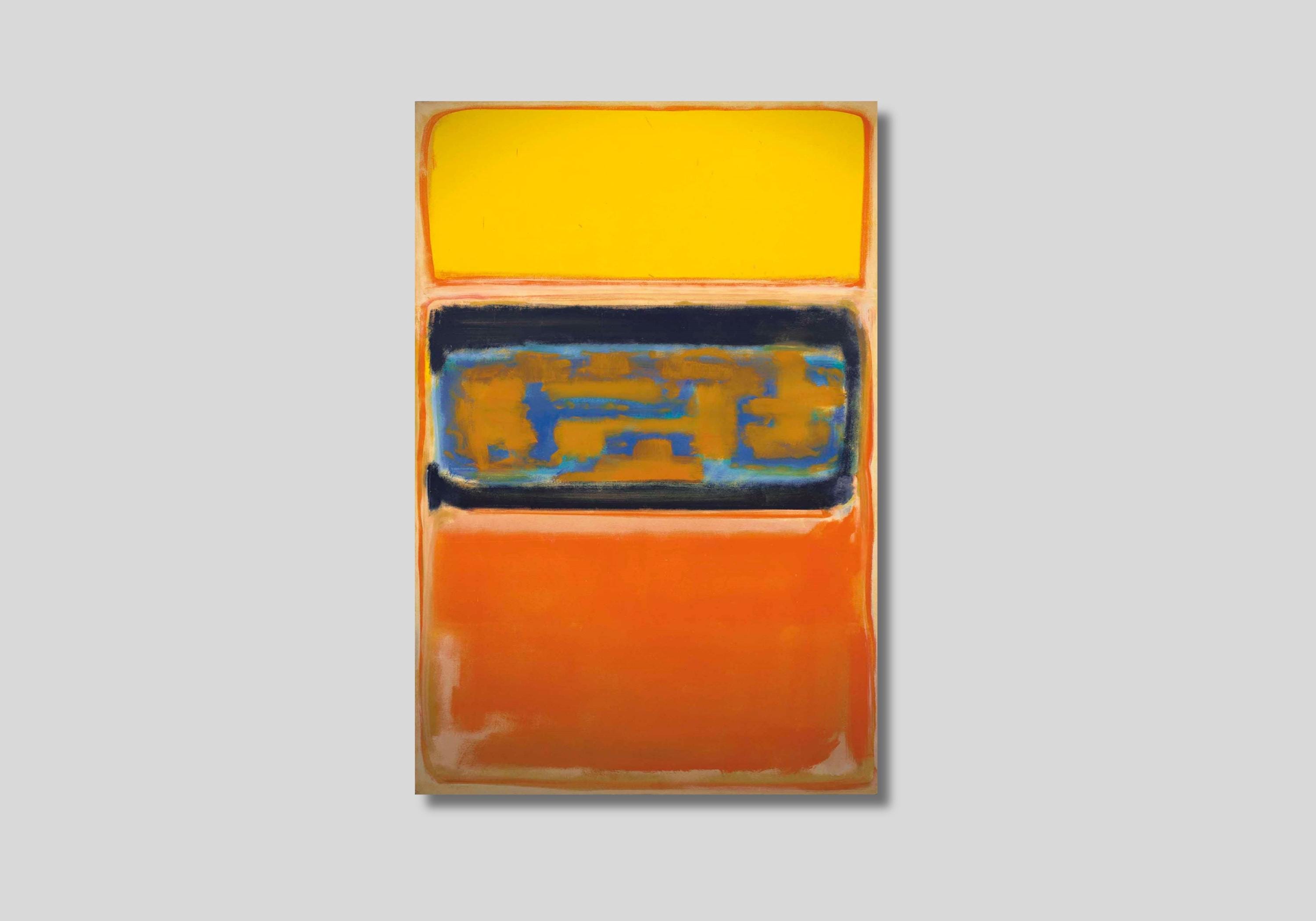 Mark Rothko : No 1 Yellow and Orange 1949 Canvas Art Print - Etsy