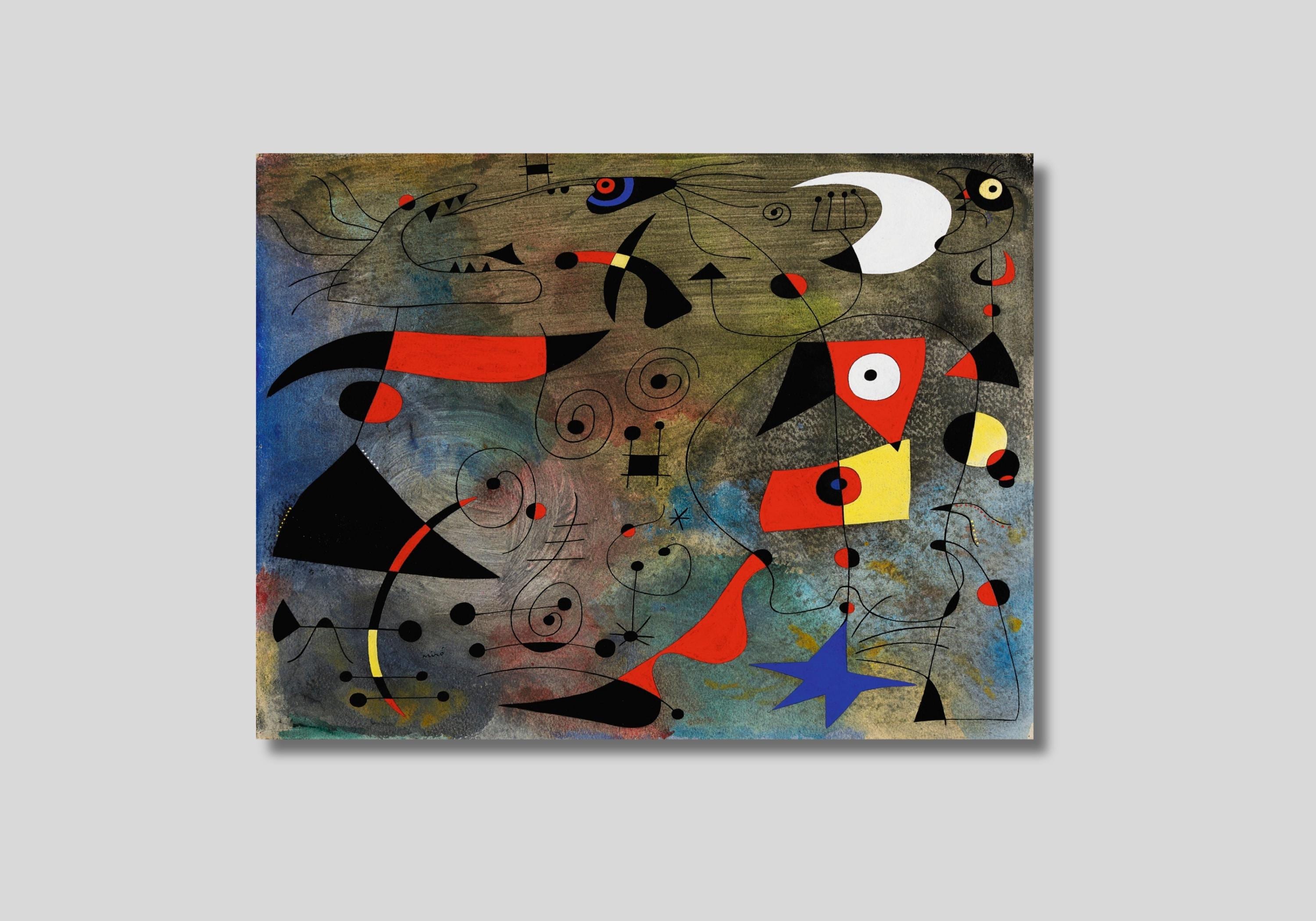 Joan miro painting - Etsy 日本