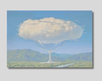 Rene Magritte: The Heartstrings - Canvaskunstdruk