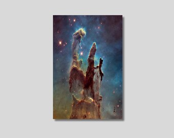 Pillars of Creation, Weltall Druck, James Webb Teleskop,Weltraum Poster