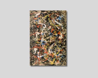 ジャクソン•ポロック 収斂 コンバージェンス 複製原画 ジャクソン・ポロック作「コンバージェンス」 - 抽象アート