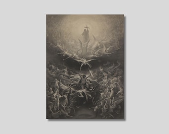 Gustave Dore,triumph of Christianity Over Paganism,art Prints