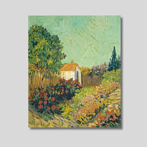 Vincent Van Gogh : Paysage - Impression sur toile