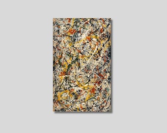 ナンバー5、1948年、ジャクソン・ポロックによる有名なキャンバス