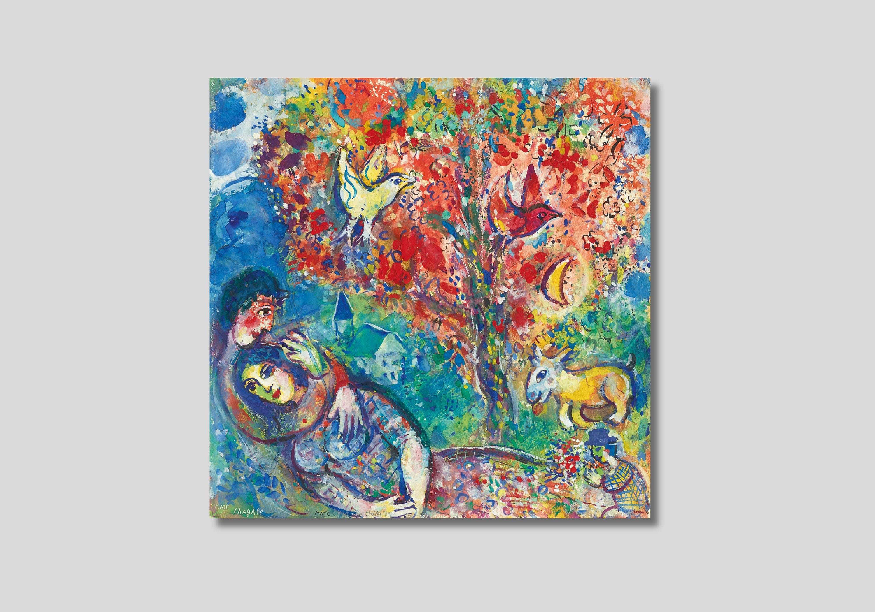 Marc chagall print - Etsy 日本