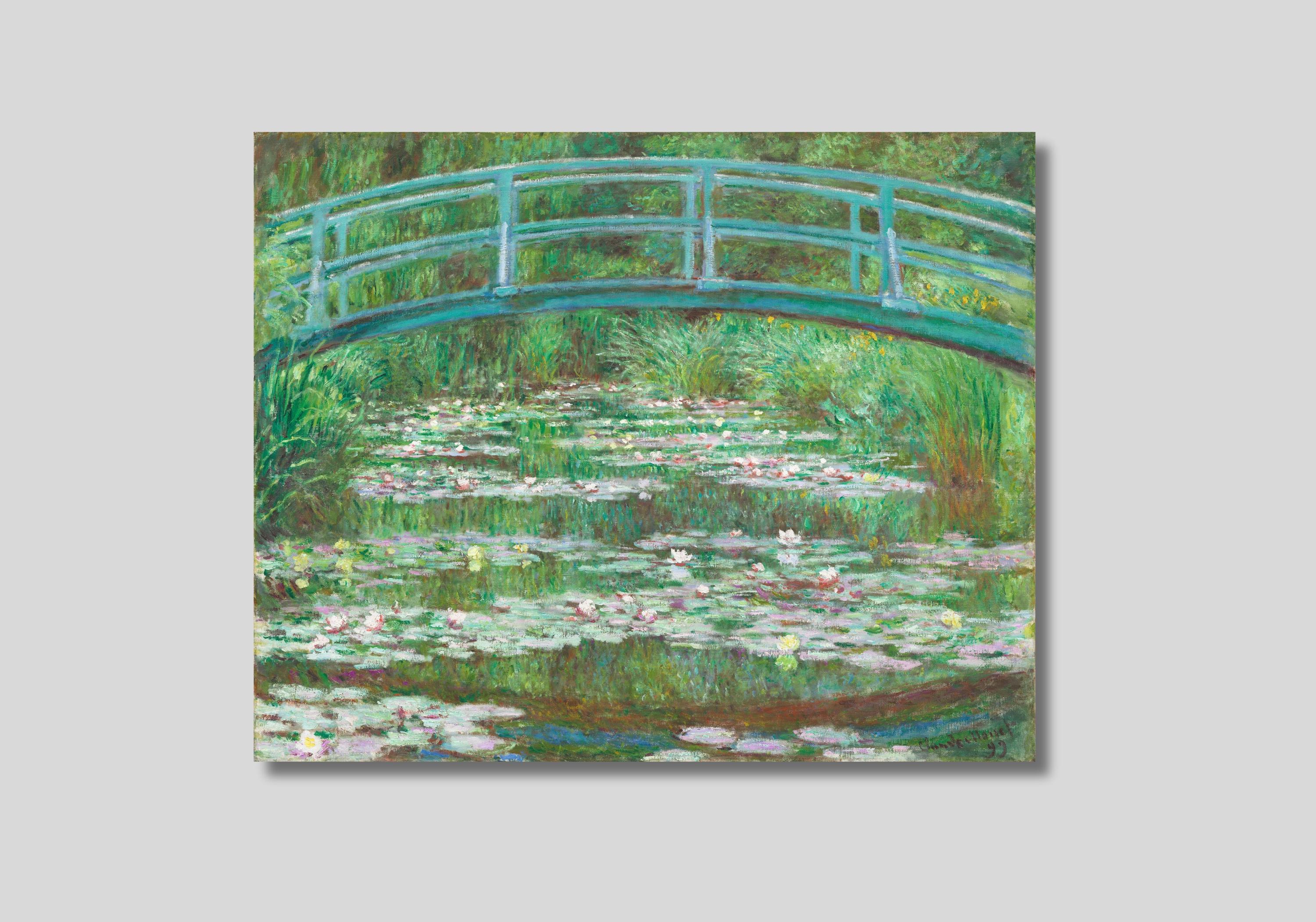 Japanese footbridge monet - Etsy 日本