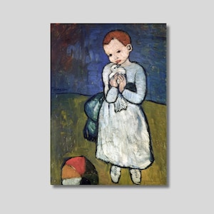 パブロ・ピカソ、Child with a dove、希少な画集より Picasso child dove - Etsy 日本