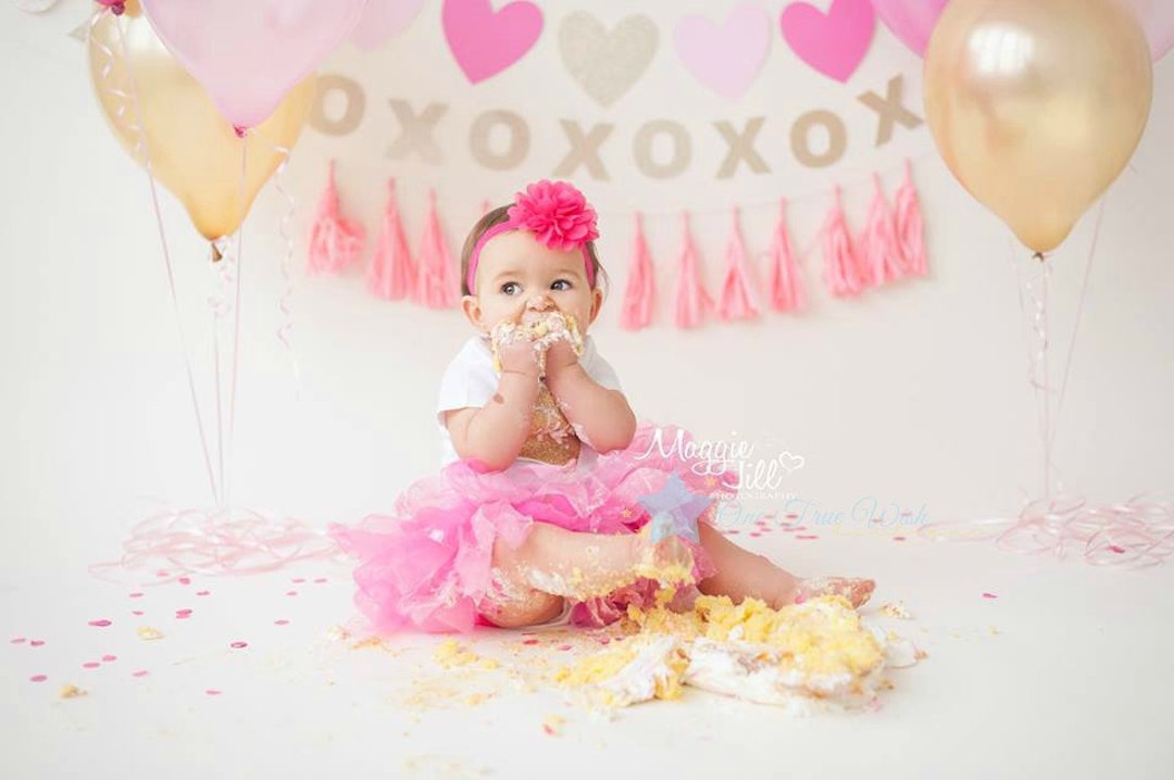 Hot Pink Headband, Pink Baby Headband, Elastic Headband, Baby Headband ...