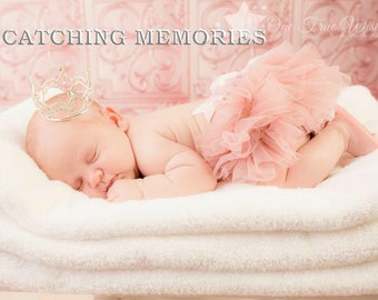 Baby Crown headband, silver crown, princess crown, rhinestone crown, infant crown headband, newborn crown headband, photo prop, infant tiara