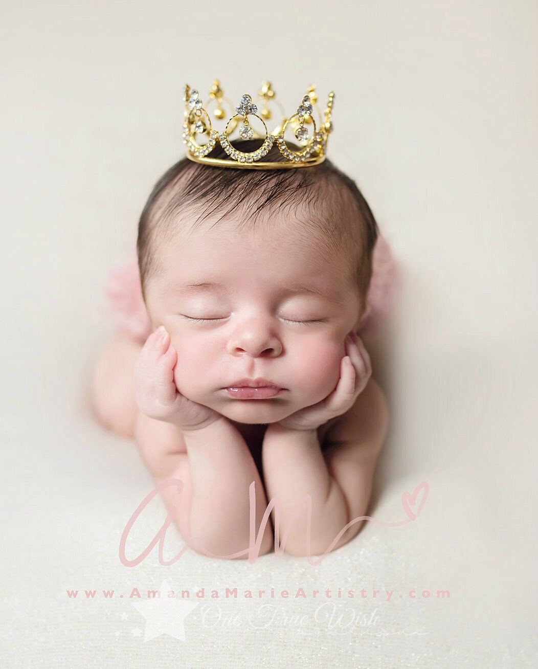Baby Crown Headband Gold Crown Princess Crown Baby Tiara Etsy
