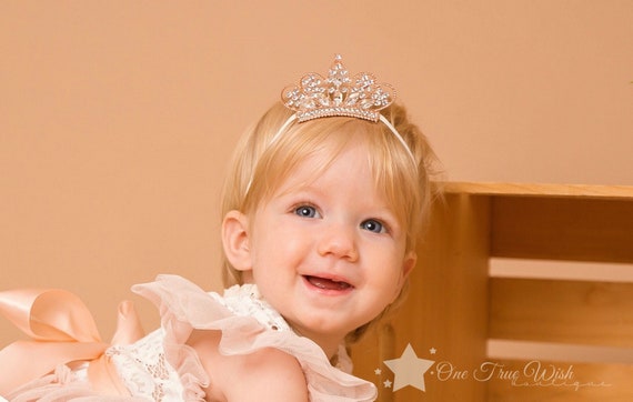 Baby rose cheap gold headband