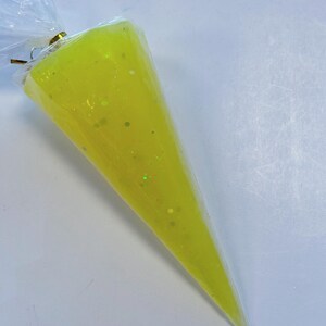 Sparkle Jelly Decoden Cream Glue: Phone Case Craft, 100g Jelly Yellow