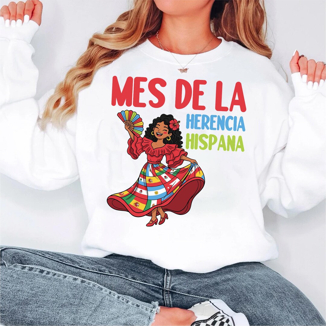 Mes De La Herencia Hispana SVG PNG Hispanic Heritage Month Latin ...