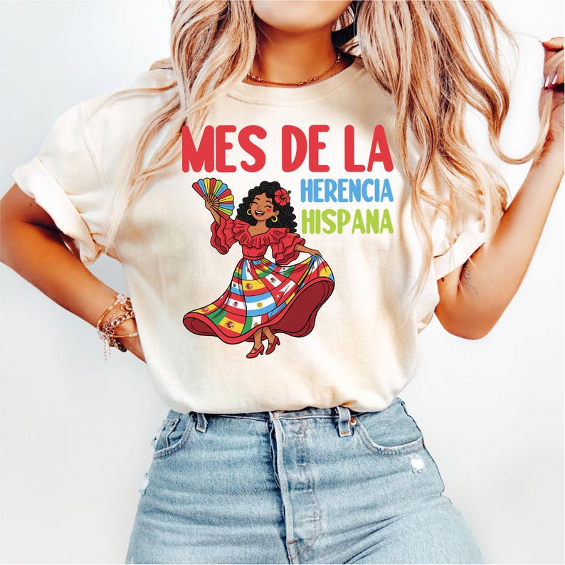Mes De La Herencia Hispana SVG PNG Hispanic Heritage Month Latin ...