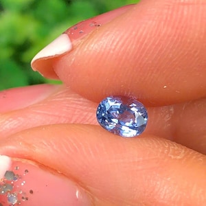Natural Blue spinel Luc Yen - Vietnam ( 5.37 - 8.08 - 3.24 mm ) - 0.55 ct