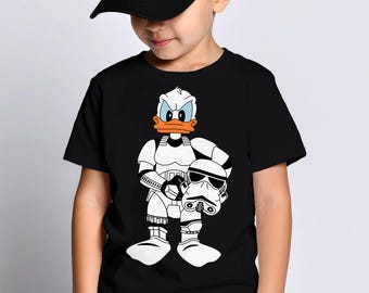 Disney Donald Duck Storm trooper Shirt, Boys Disney Star Wars Family Shirt, Disneyland Family Matching Shirts, Walt Disney World