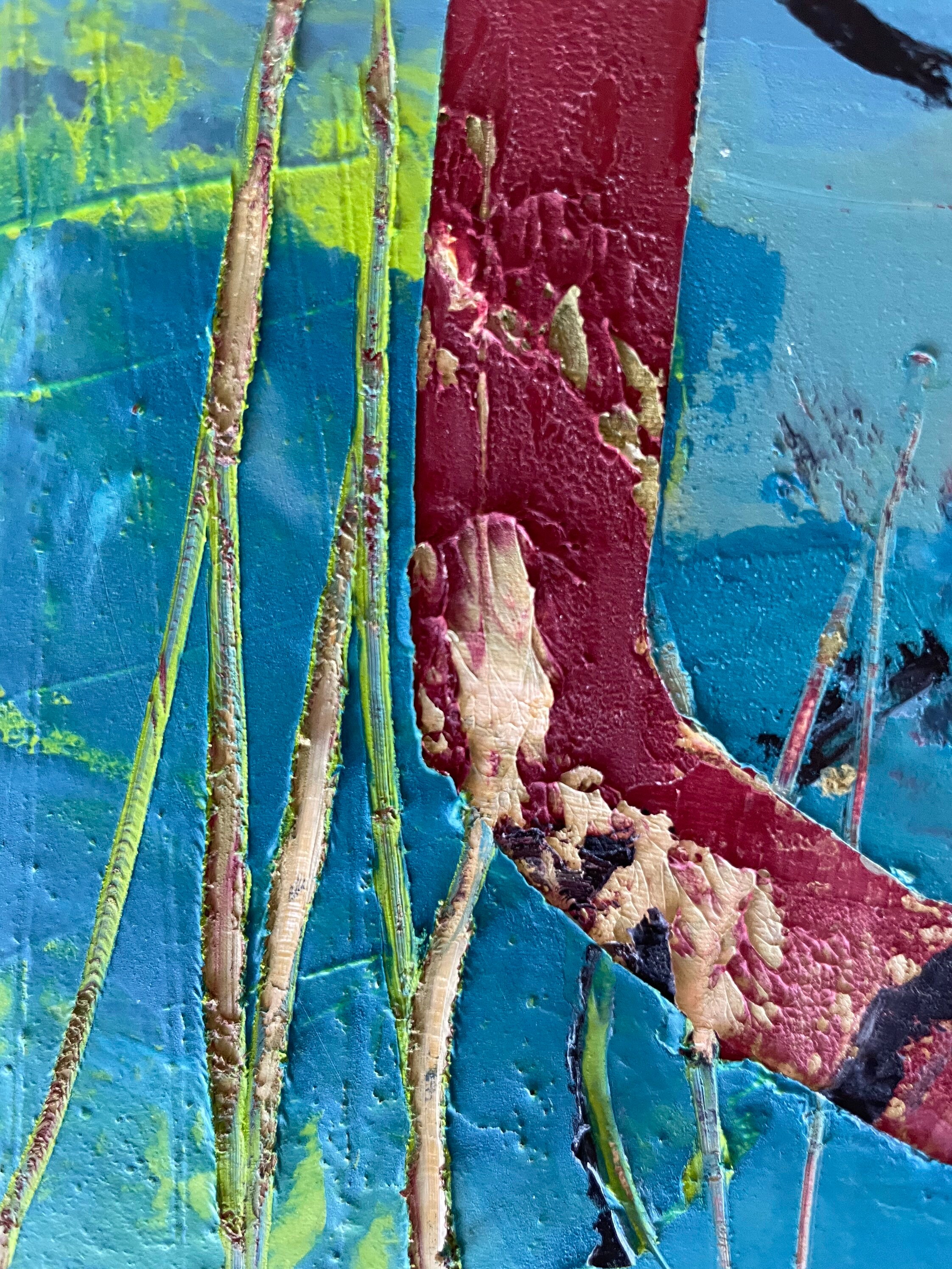 Zeitgenössische Kunst moderne Wandkunst Original von Hand | Etsy