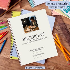 Bible Study Guide for Teen Christian Worldview Homeschool Curriculum High School Apologetics Course on Logical Faith Printable Download