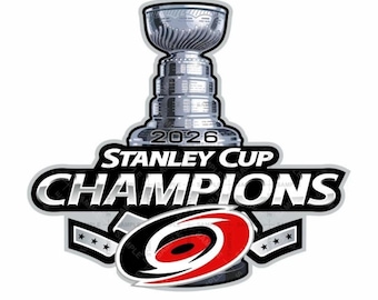 Carolina Hurricanes 2026 Stanley Cup Champions Vinyl Sticker Decal