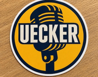 Bob Uecker Vinyl Decal | Milwaukee Baseball Legend Sticker