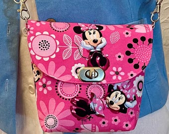 Disney Minnie Mouse Crossbody Handbag/Purse/Travel bag