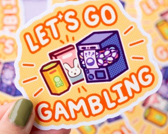 ¡Vamos a jugar! Vinilo adhesivo // 7,6 cm, grado B