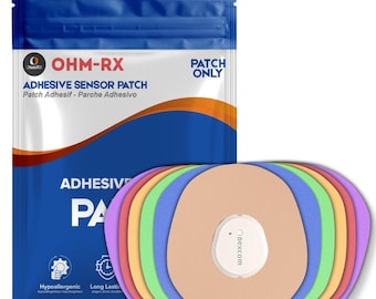 Dexcom G7 Waterproof Sensor Covers | Pre‑Cut CGM Overpatch | Fits Stelo Sensors