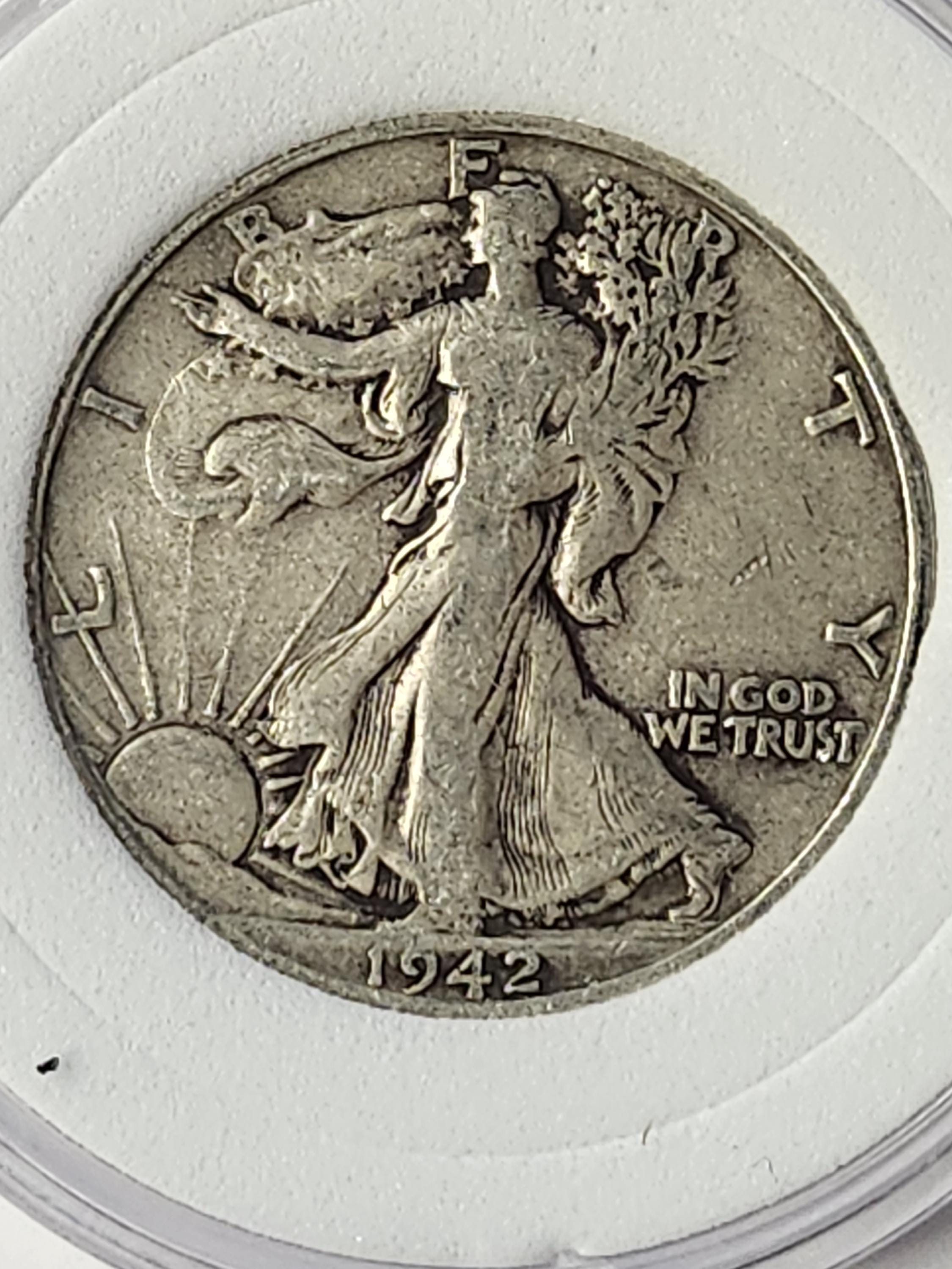 1943年ウォーキング・リバティ・ハーフダラー - Etsy 日本