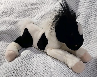 Animal Alley Toys R Us Caballo Pinto Blanco y Negro 2000 Peluche de Animal Alley Toys R Us