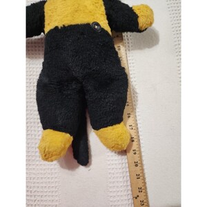 Muñeco de peluche vintage de Mickey Mouse de Disney de la década de 1940, marca Gund, con cara de goma. imagen 19