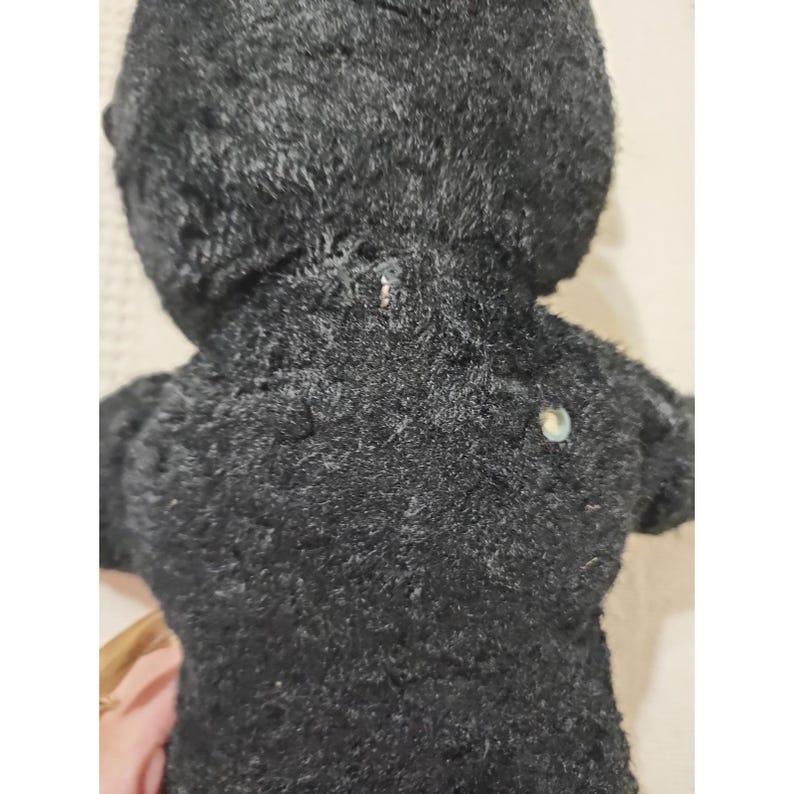 Muñeco de peluche vintage de Mickey Mouse de Disney de la década de 1940, marca Gund, con cara de goma. imagen 3