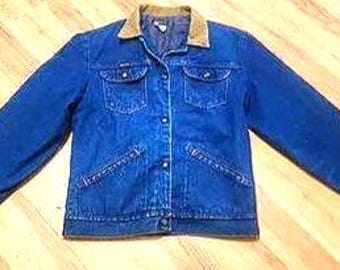 Vintage 1980s Wrangler Denim Jacket – Classic Western Ranchwear - Etsy