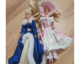 Muñeca Barbie VTG para ocasiones especiales, azul real y blanca, 1996, Little Bo Peep Barbie 95