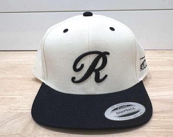 Individuell gestickte 3D Puff Mein Logo Snapback Hat / Personalisiertes Logo Snap Back / Kappen /