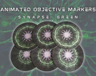 Animated Objective Markers (AOS) - Brain Waves: Green
