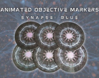 Animated Objective Markers (AOS) - Brain Waves: Blue