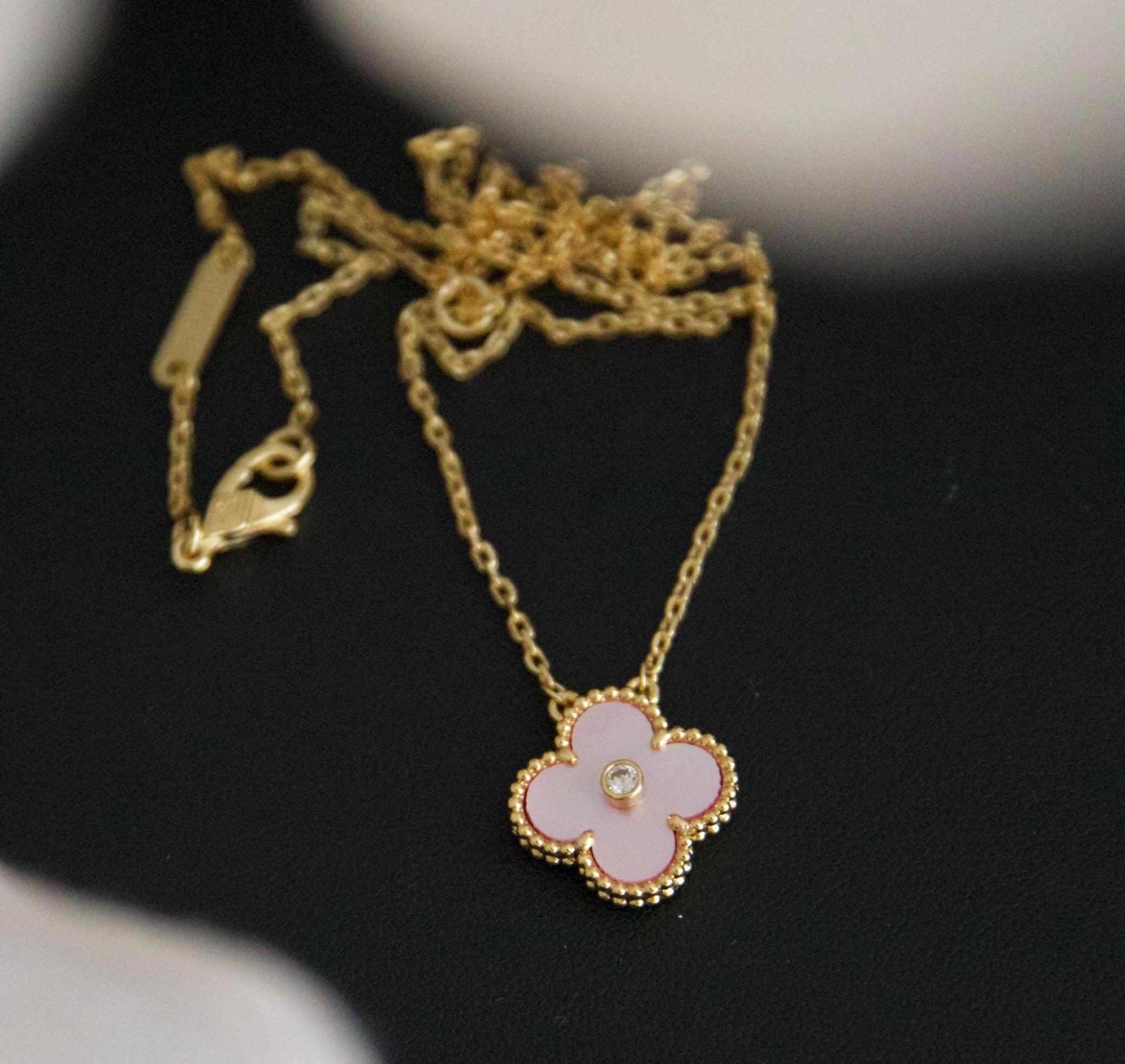 Van Cleef Vintage Alhambra Pendant Australia