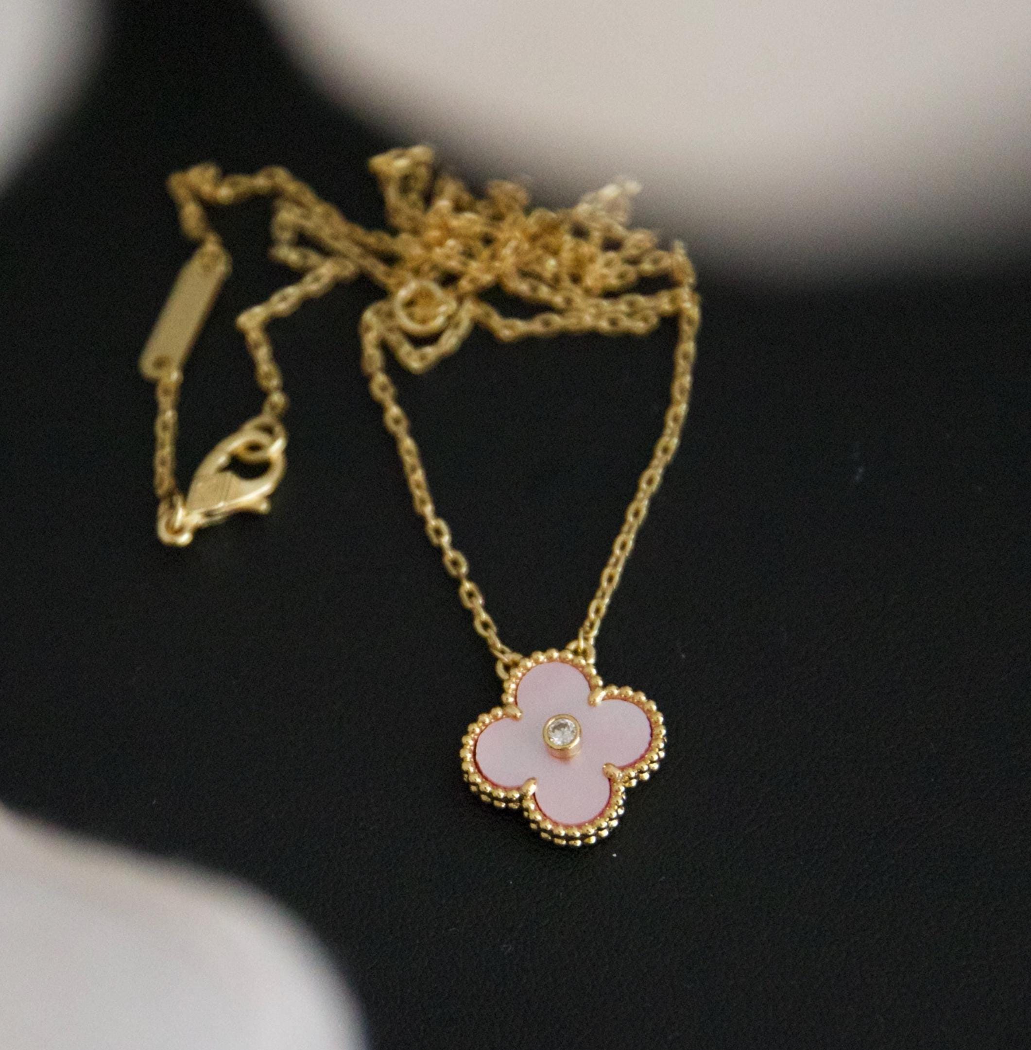 Van Cleef Necklace Gold Australia